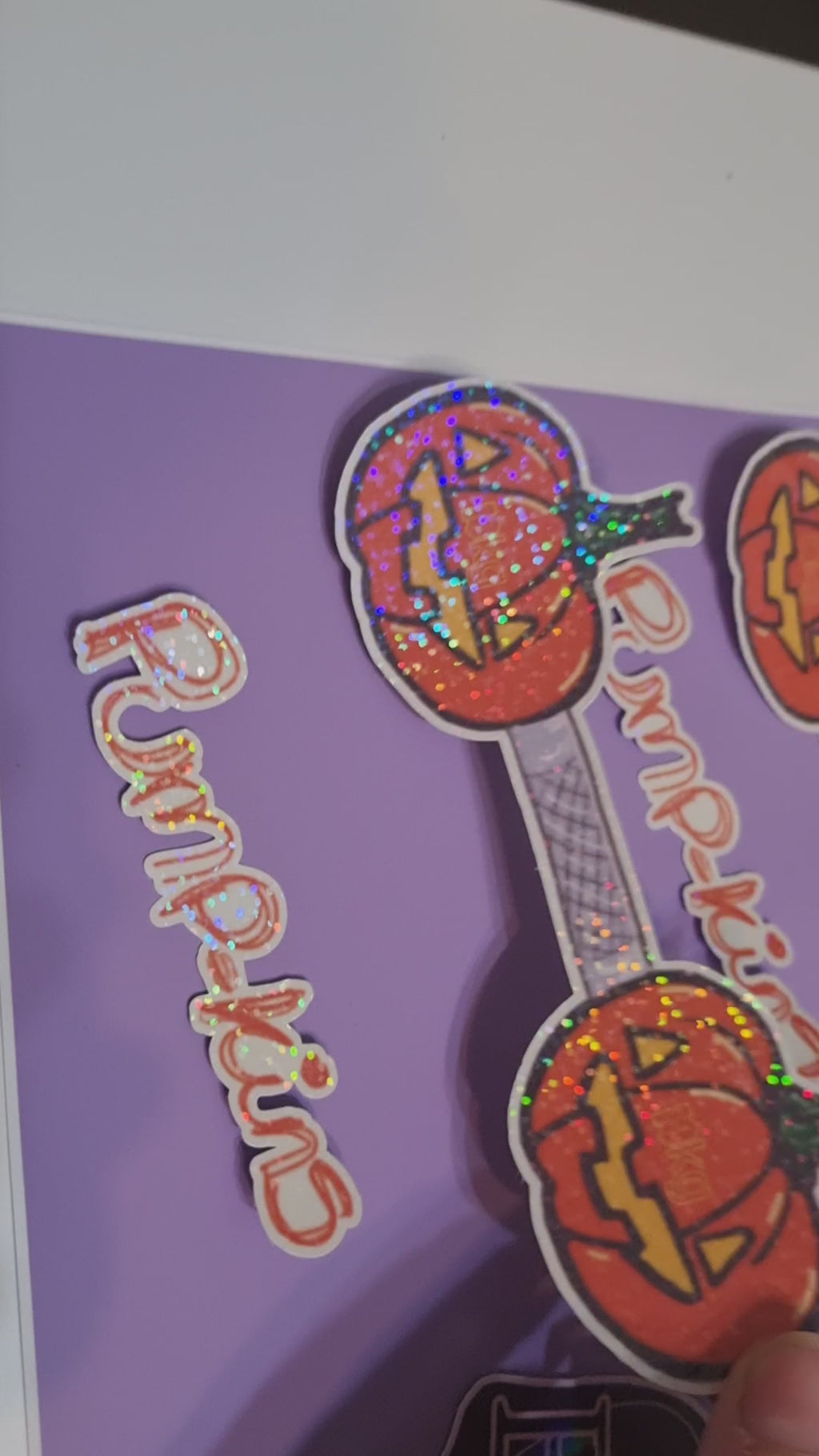 Halloween Holo Stickers