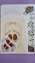 Best Spuds Greeting Card Gift Set